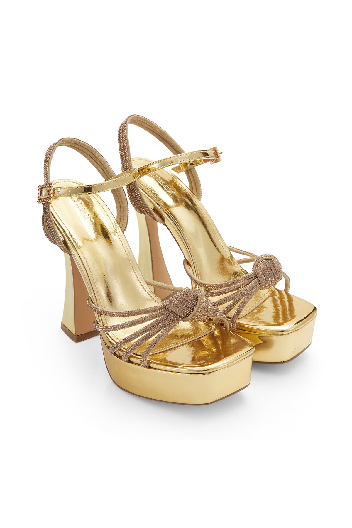 LOVER'S KNOT PLATFORM HEELS