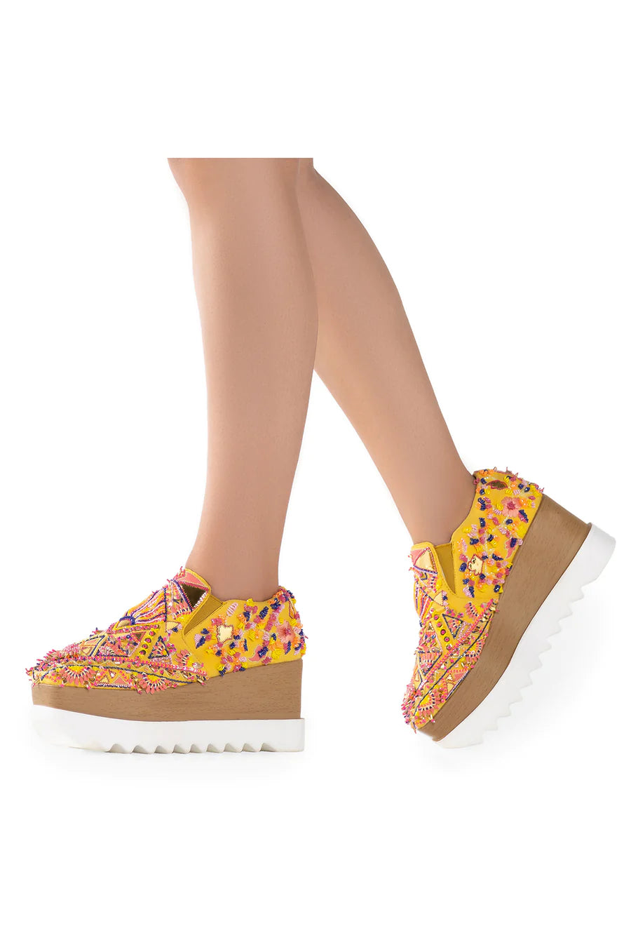 KALEIDOSCOPE WEDGE SNEAKERS