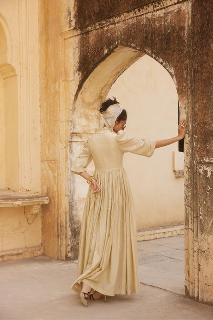 IVORY MAXI DRESS