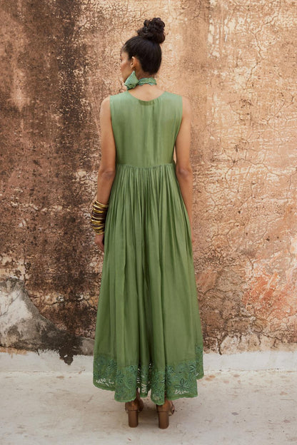 SAGE GREEN MAXI DRESS