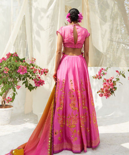 PINK LEHENGA SET