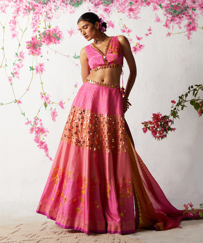 PINK LEHENGA SET