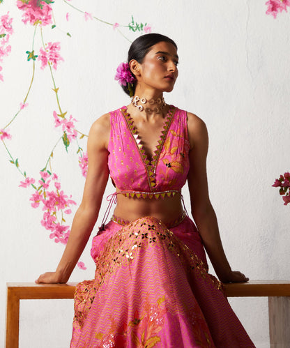 PINK LEHENGA SET