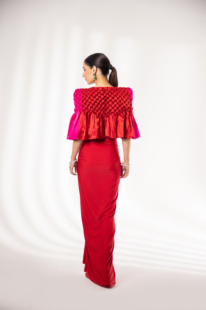 CELINE - CAPE WITH SKIRT