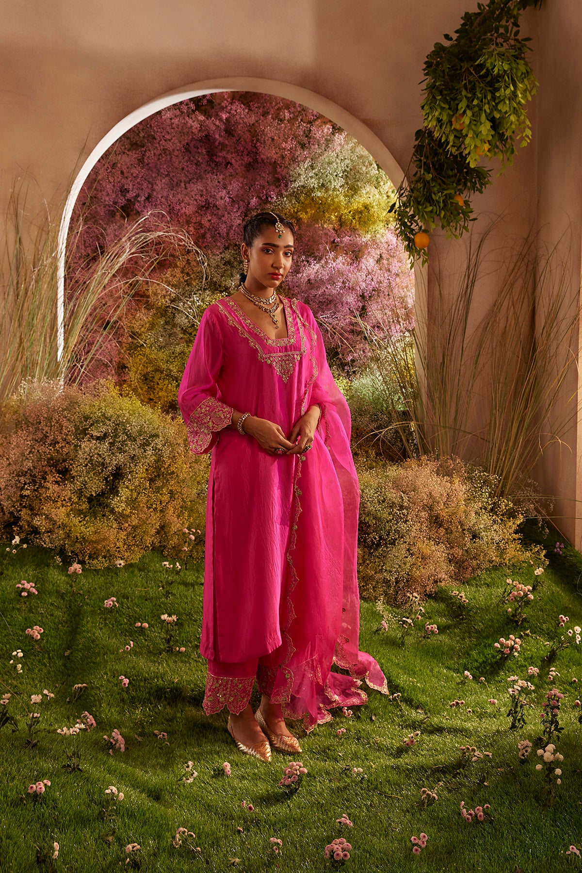 PARO HOT PINK SUIT SET