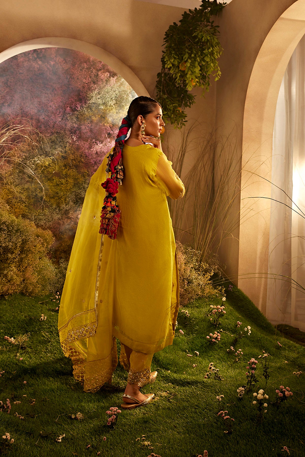 PARO MUSTARD SUIT SET