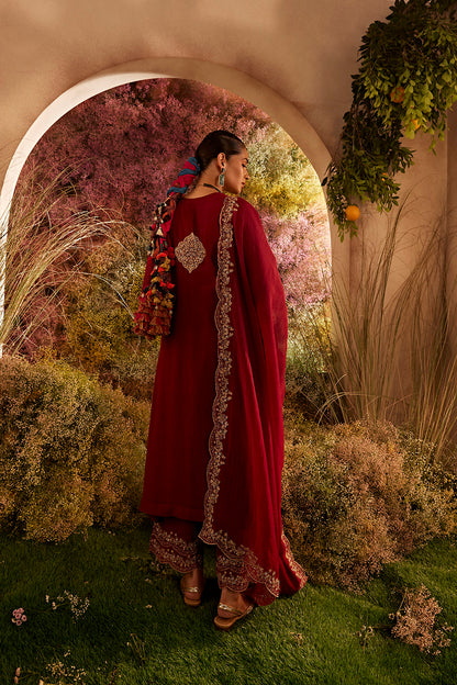 PARO MAROON SUIT SET