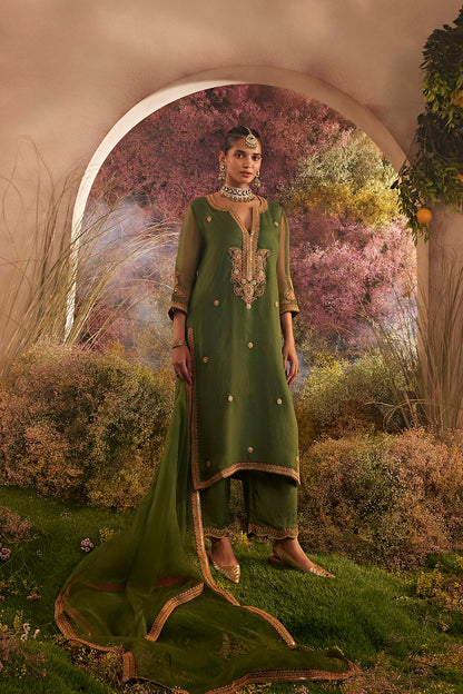 PARO GREEN SUIT SET