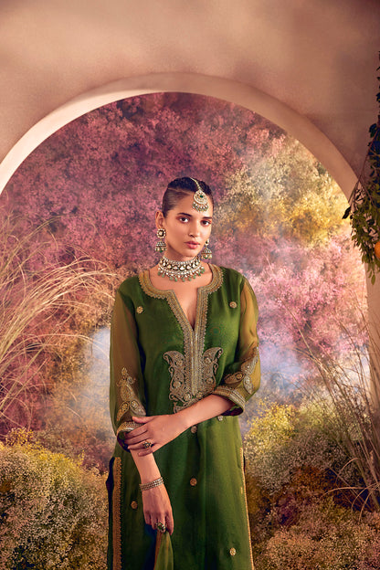 PARO GREEN SUIT SET