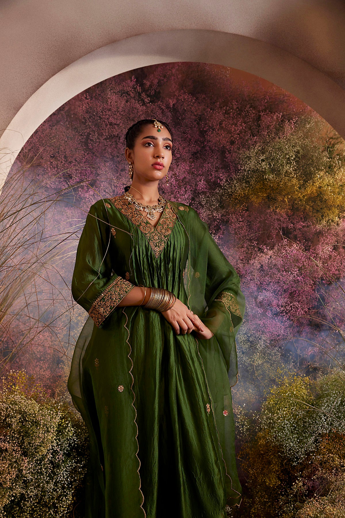 PARO GREEN SUIT SET