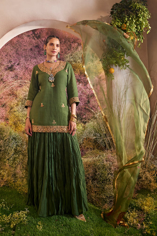 PARO GREEN SUIT SET