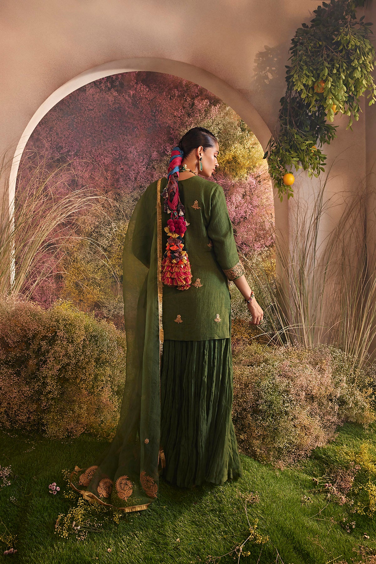 PARO GREEN SUIT SET