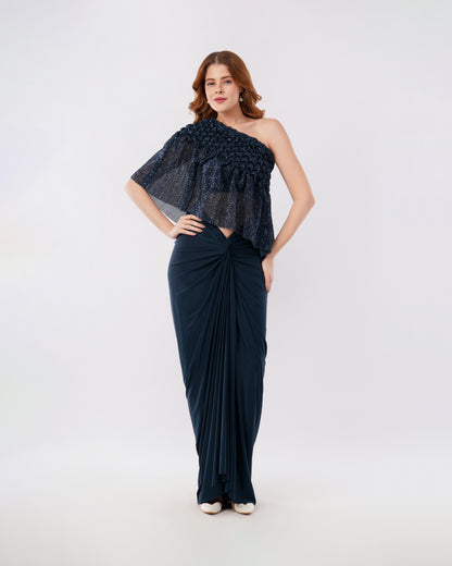 JASMINE TUBE - SHIMMER TUBE WITH SKIRT