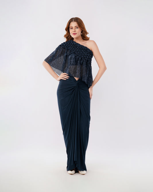JASMINE TUBE - SHIMMER TUBE WITH SKIRT