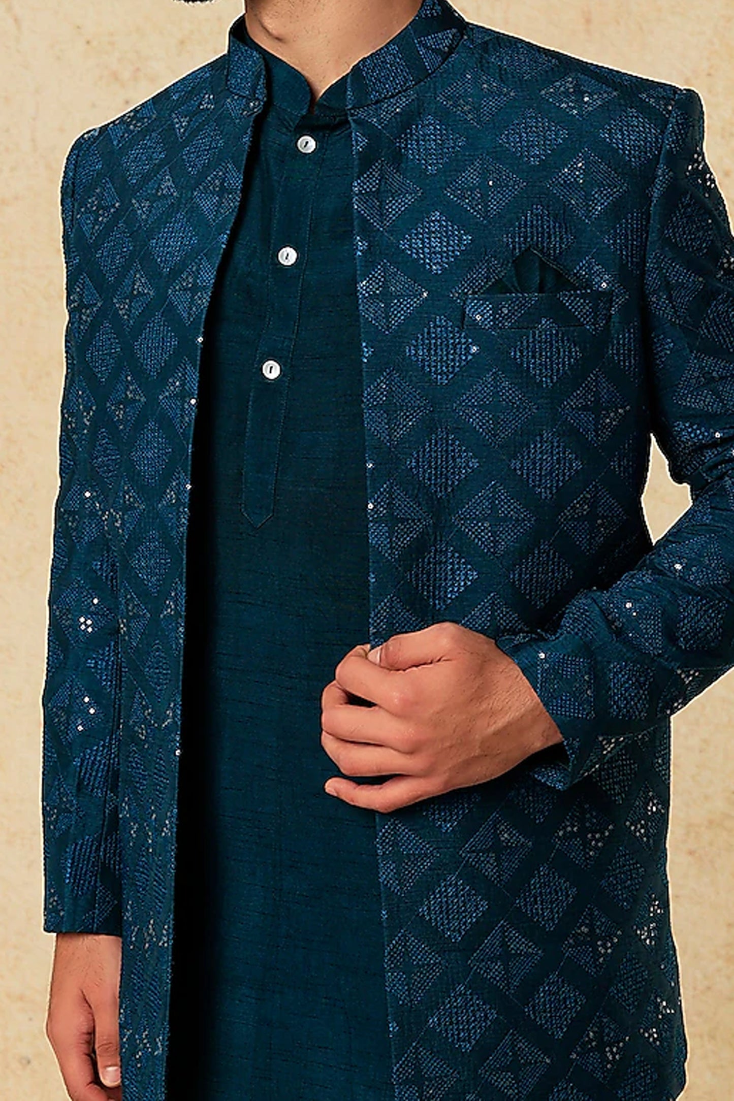 INDOWESTERN WITH KURTA AND PANTS