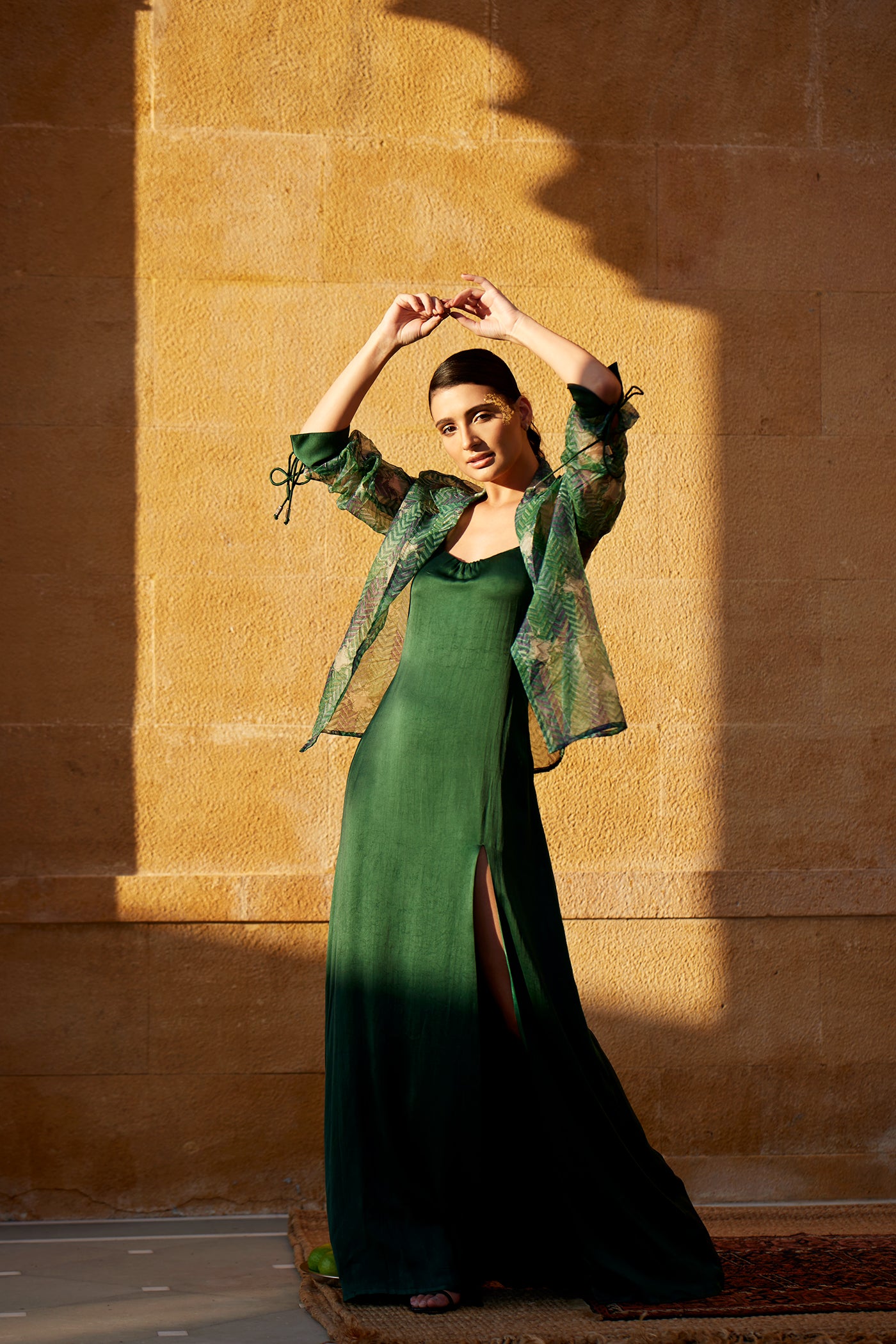 EVERGREEN LONG DRESS