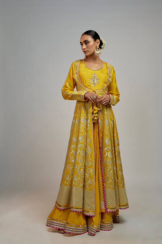 GOLCONDA ISHANYA ANARKALI JACKET SET