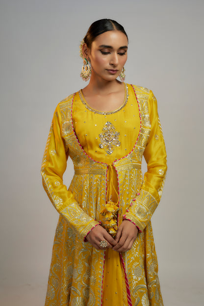 GOLCONDA ISHANYA ANARKALI JACKET SET