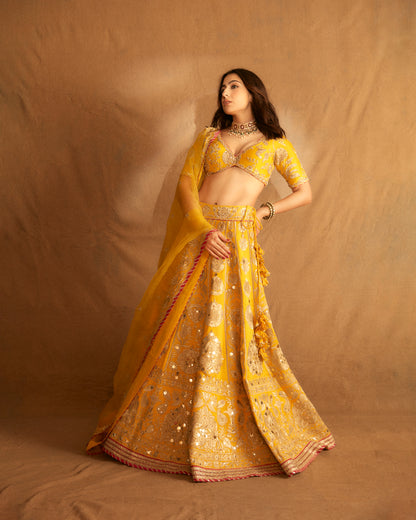 GOLCONDA ANHA LEHENGA SET