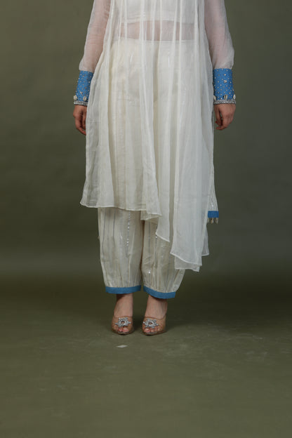 DEVI DRAPE SWAROVSKI SUIT