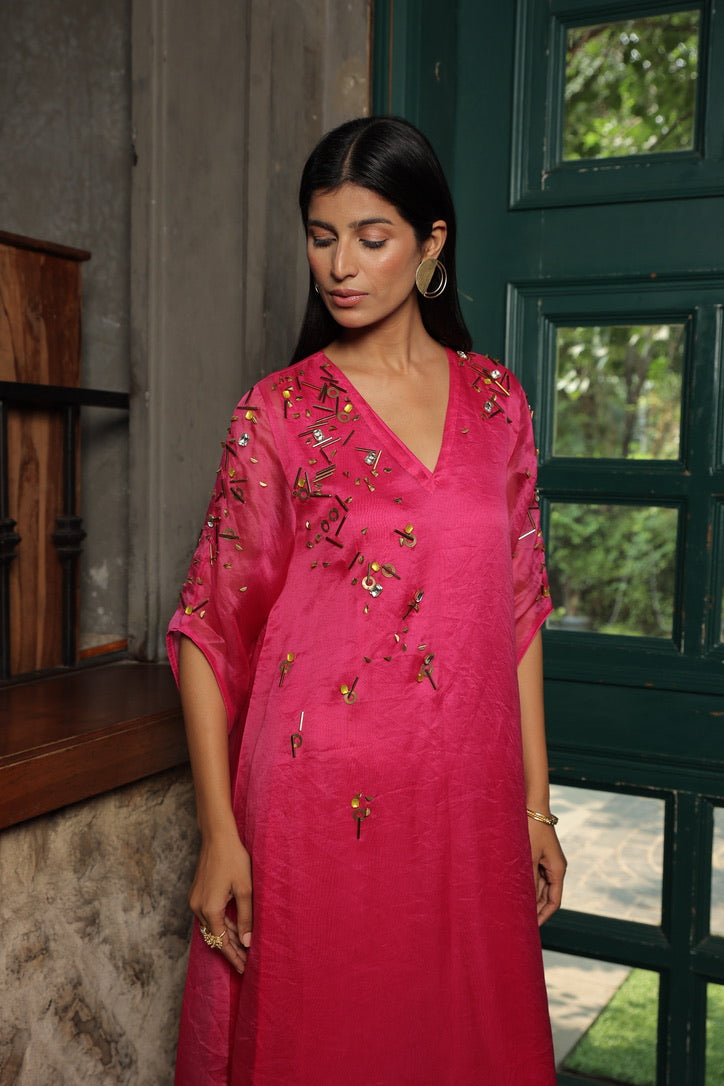 ZIYA 1 - ORGANZA A-LINE KURTA WITH PANT