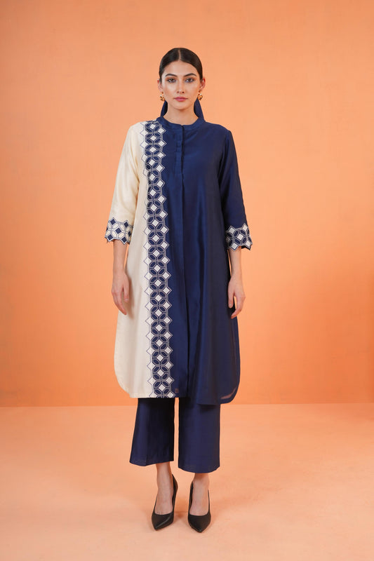 ORIGANI BLUE SYMPHONY SUIT SET