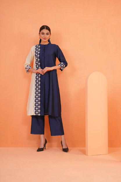 ORIGANI BLUE SYMPHONY SUIT SET