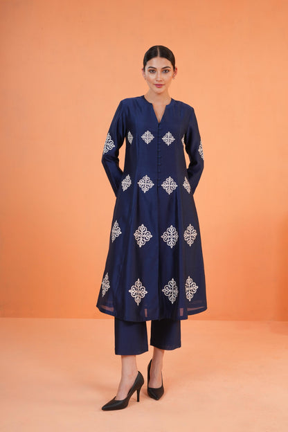 ORIGANI BLUE ZAHARA SUIT SET