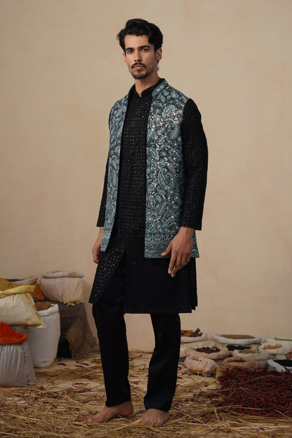 SITARA FEROZI KURTA JACKET SET