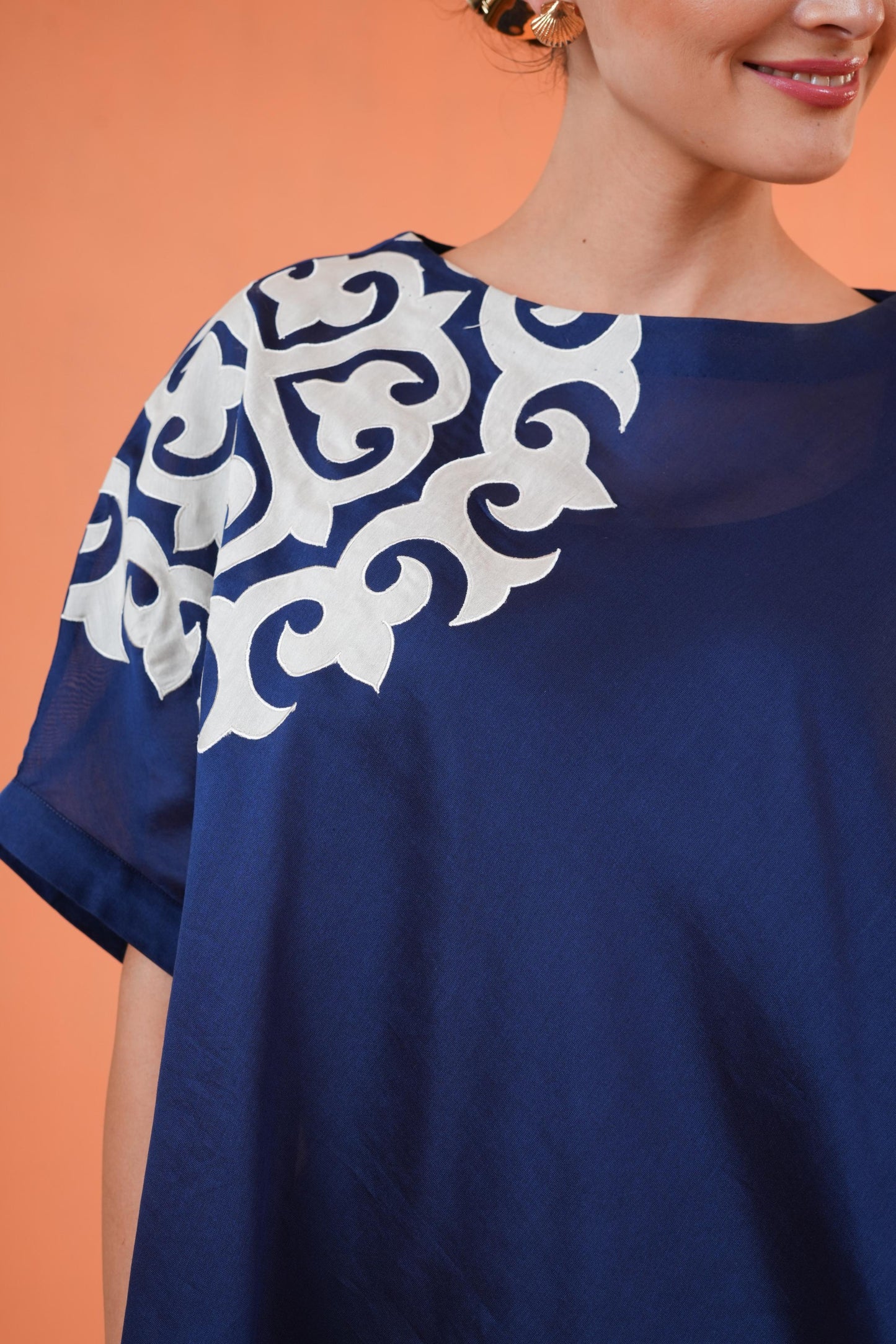 ORIGANI BLUE SOUK TUNIC SET