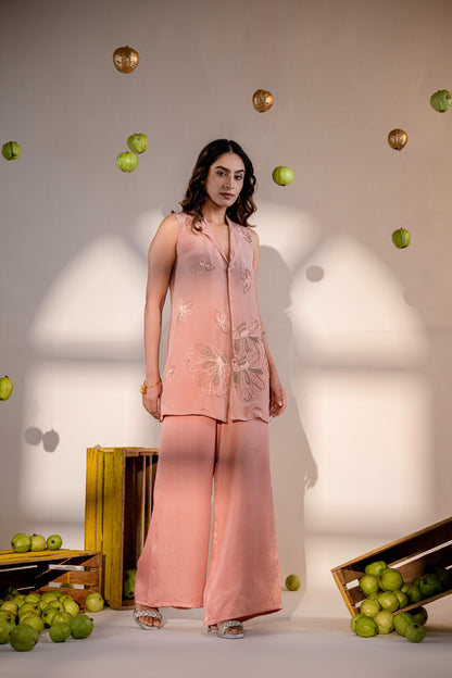 PEACH PANT SET