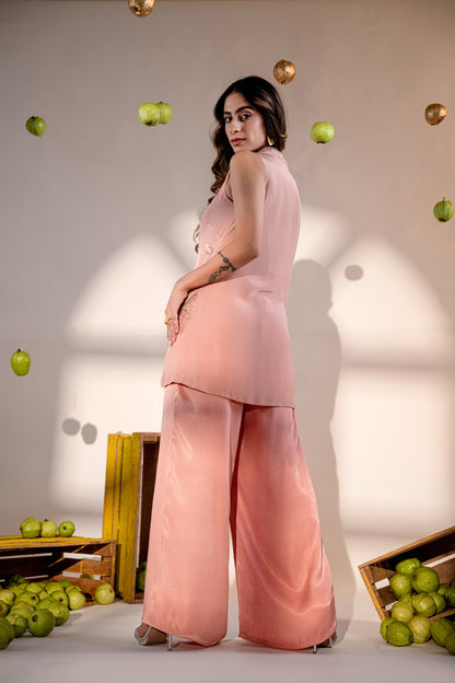 PEACH PANT SET