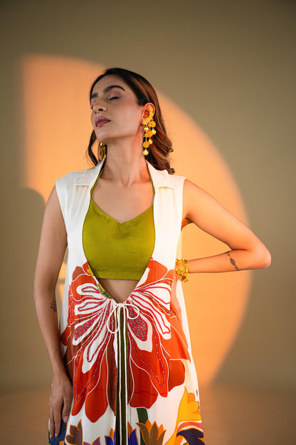 OFF-WHITE KURTA SET