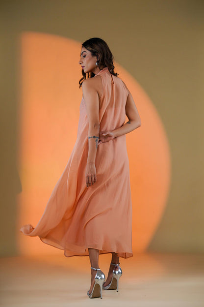 PEACH DRESS