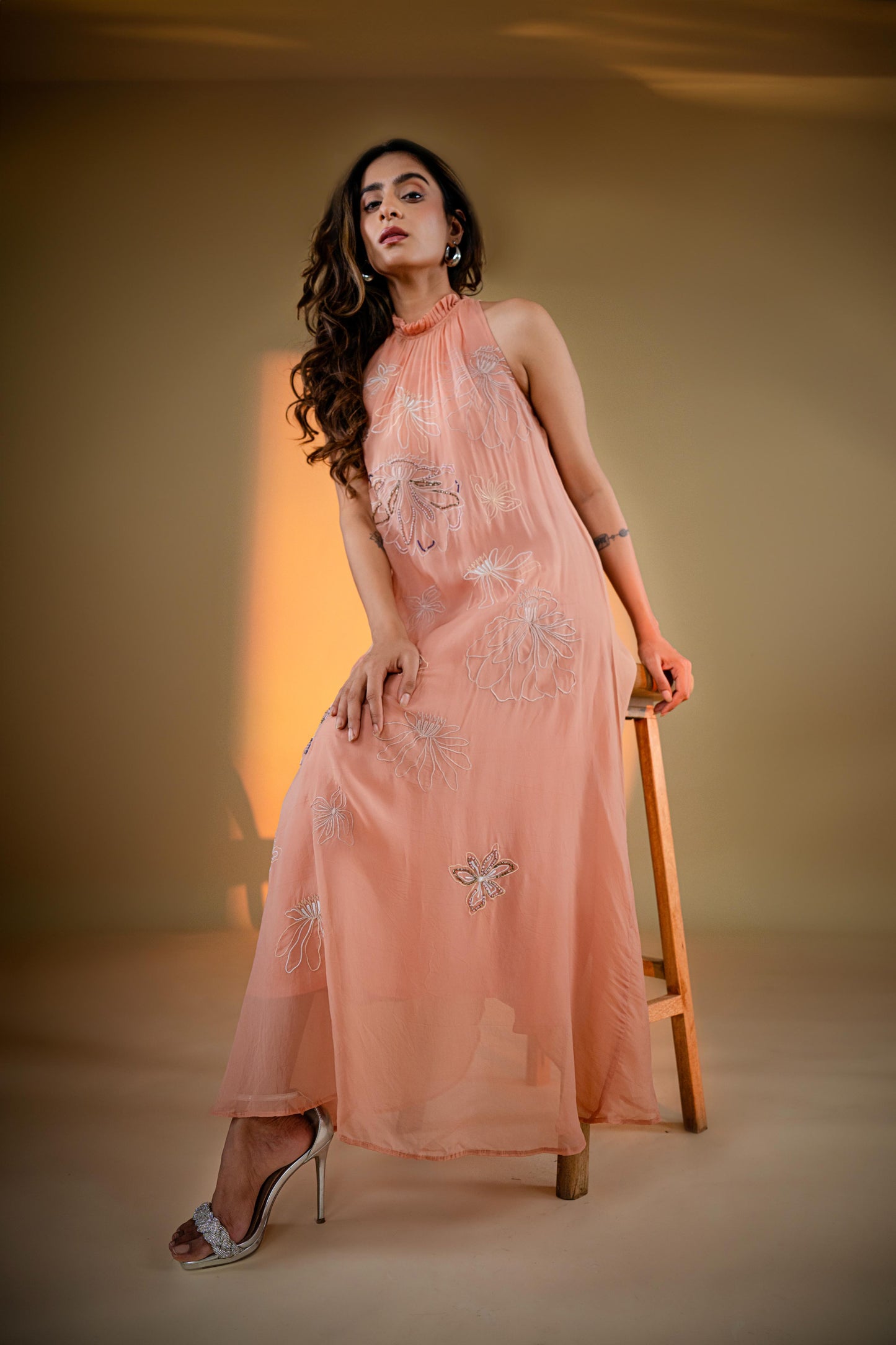 PEACH DRESS