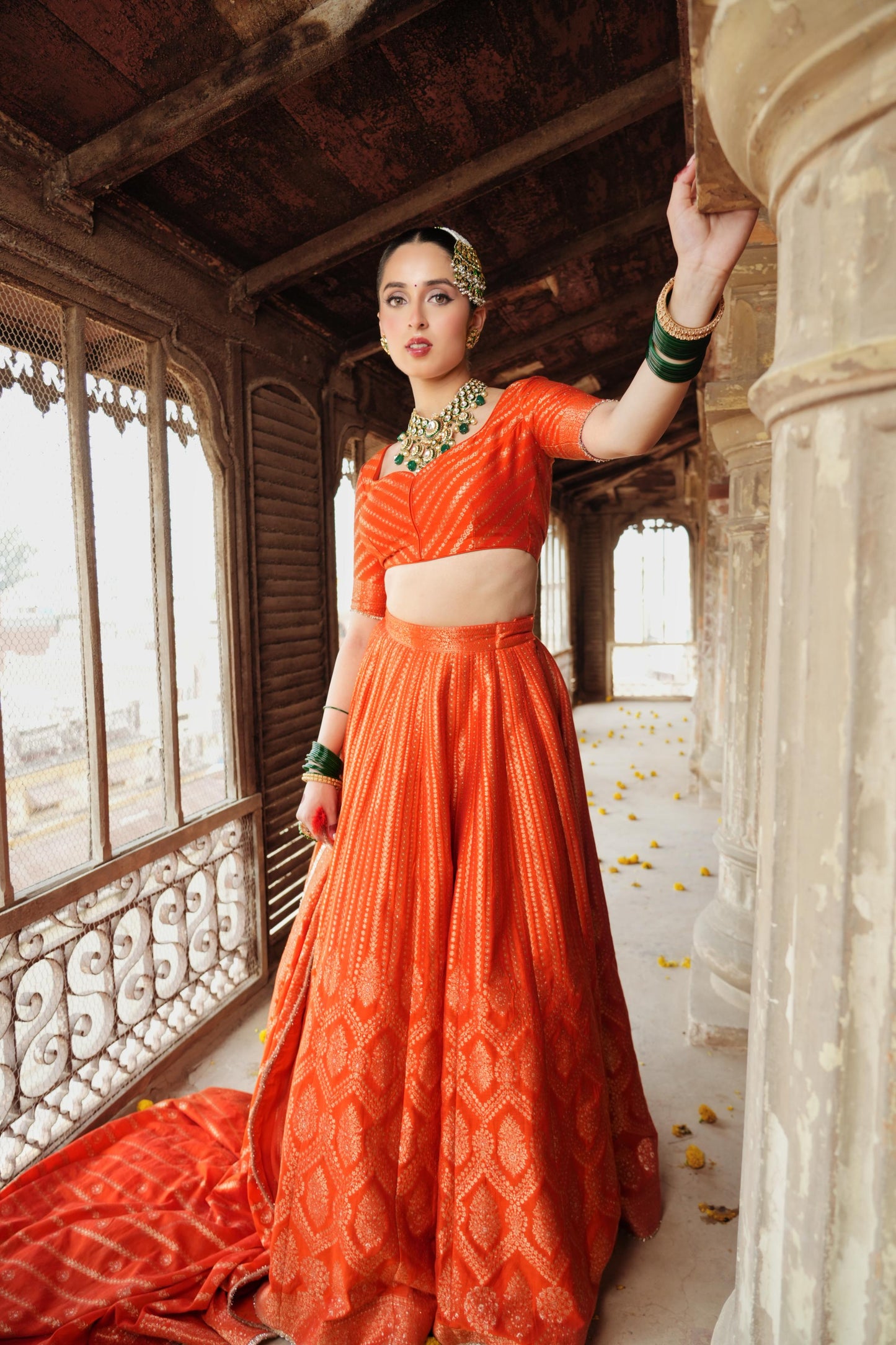 THE NARANGI BENAZIR LEHENGA