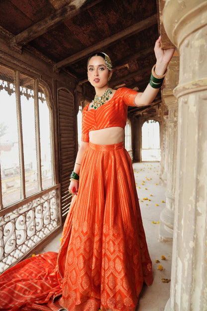 THE NARANGI BENAZIR LEHENGA