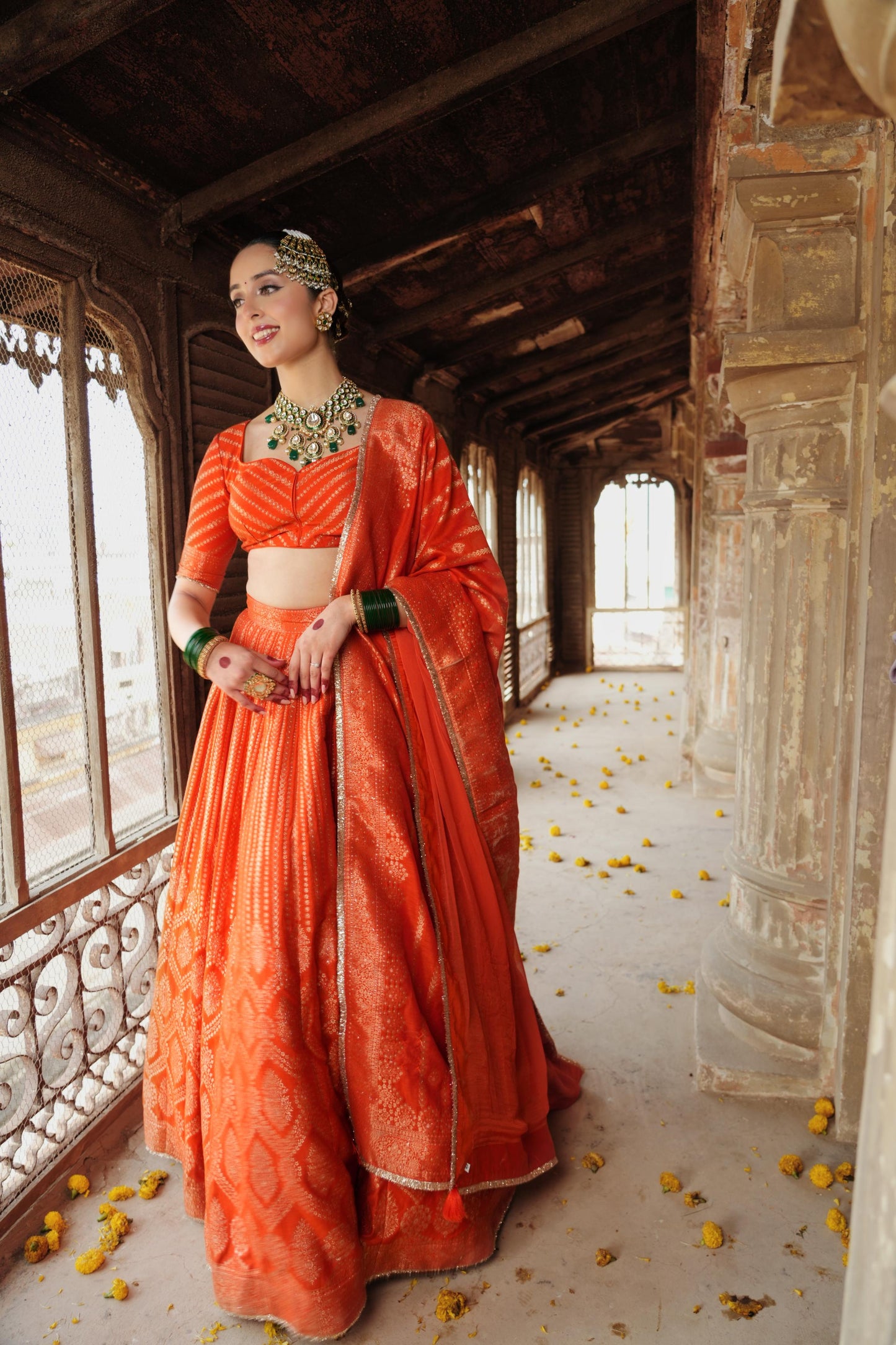 THE NARANGI BENAZIR LEHENGA