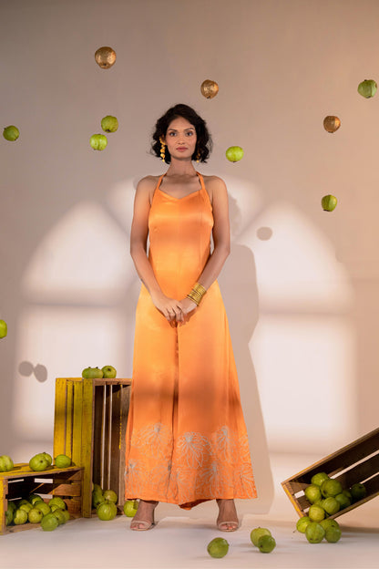 RUST ORANGE JUMPSUIT