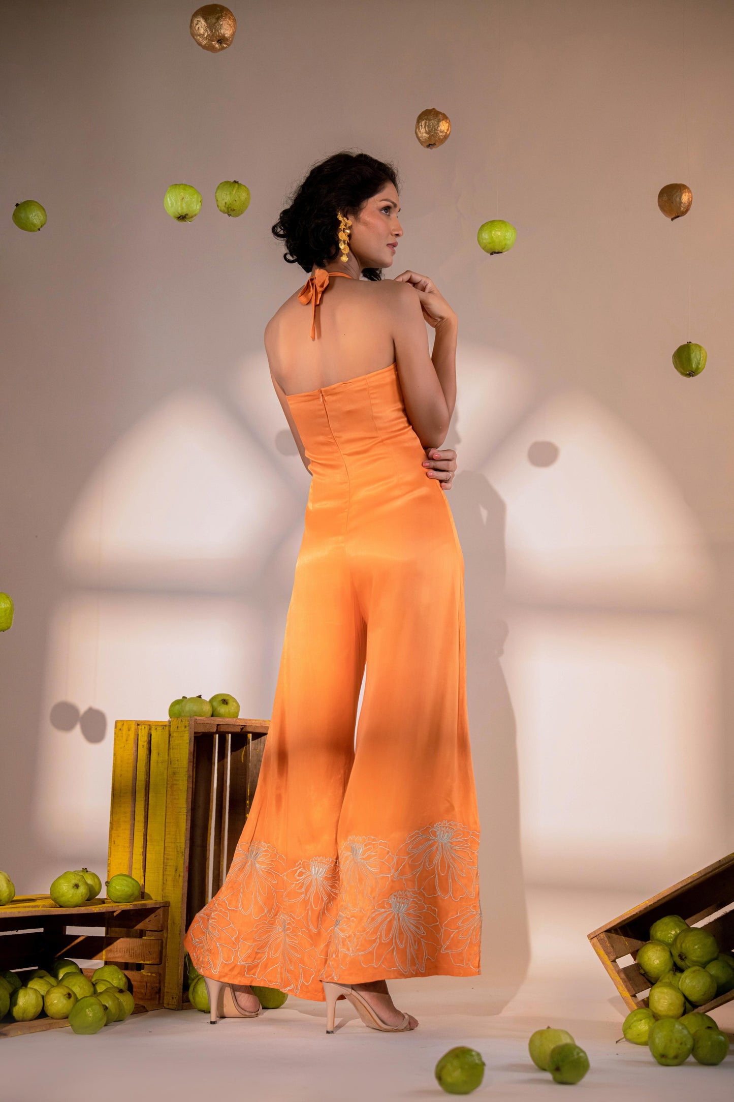 RUST ORANGE JUMPSUIT