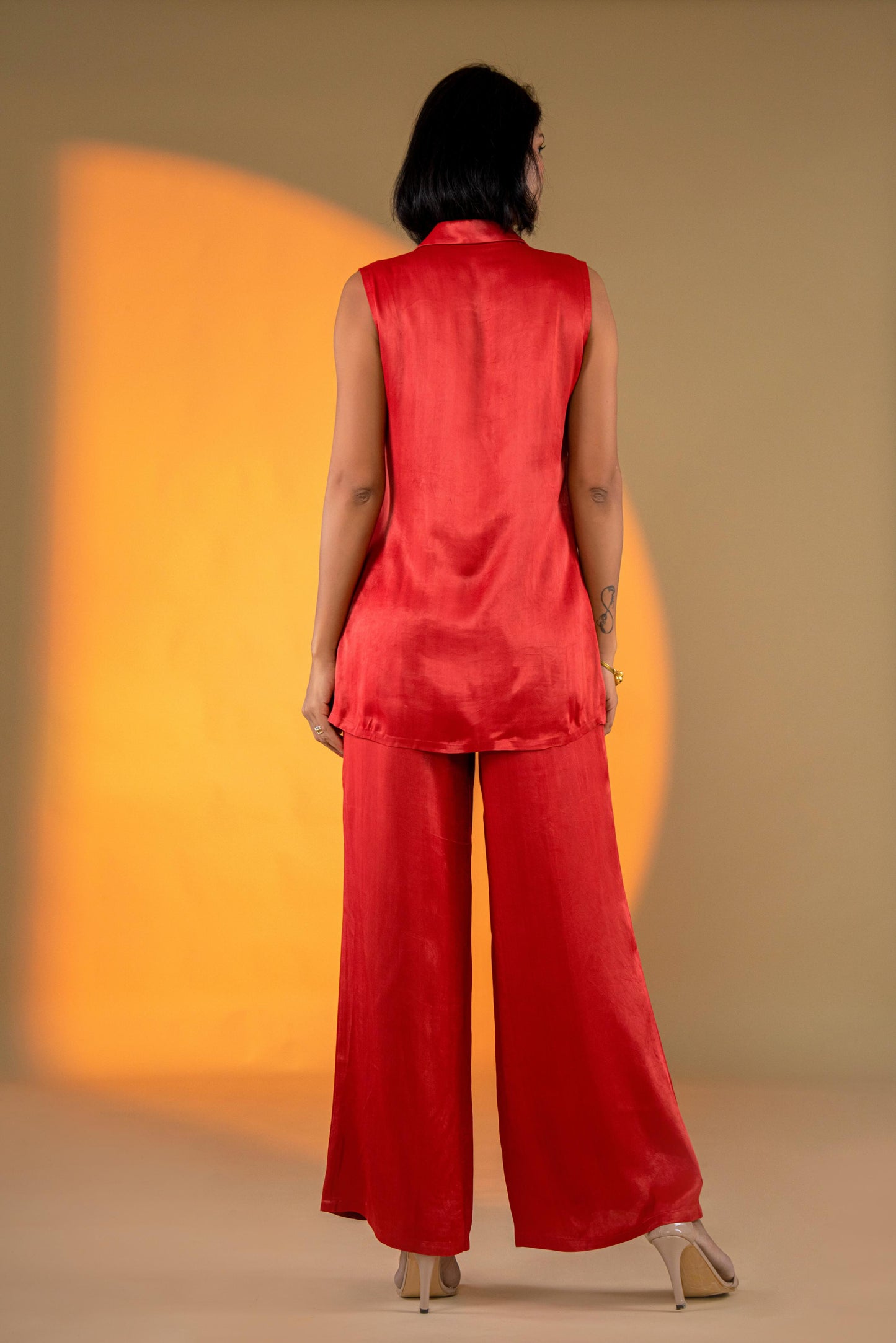 RED PANT SET