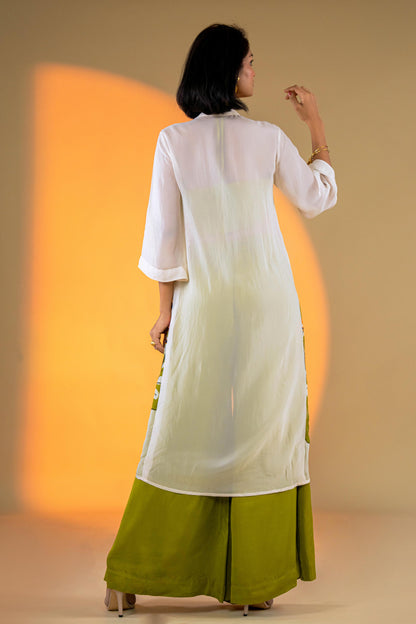 OFF-WHITE KURTA SET