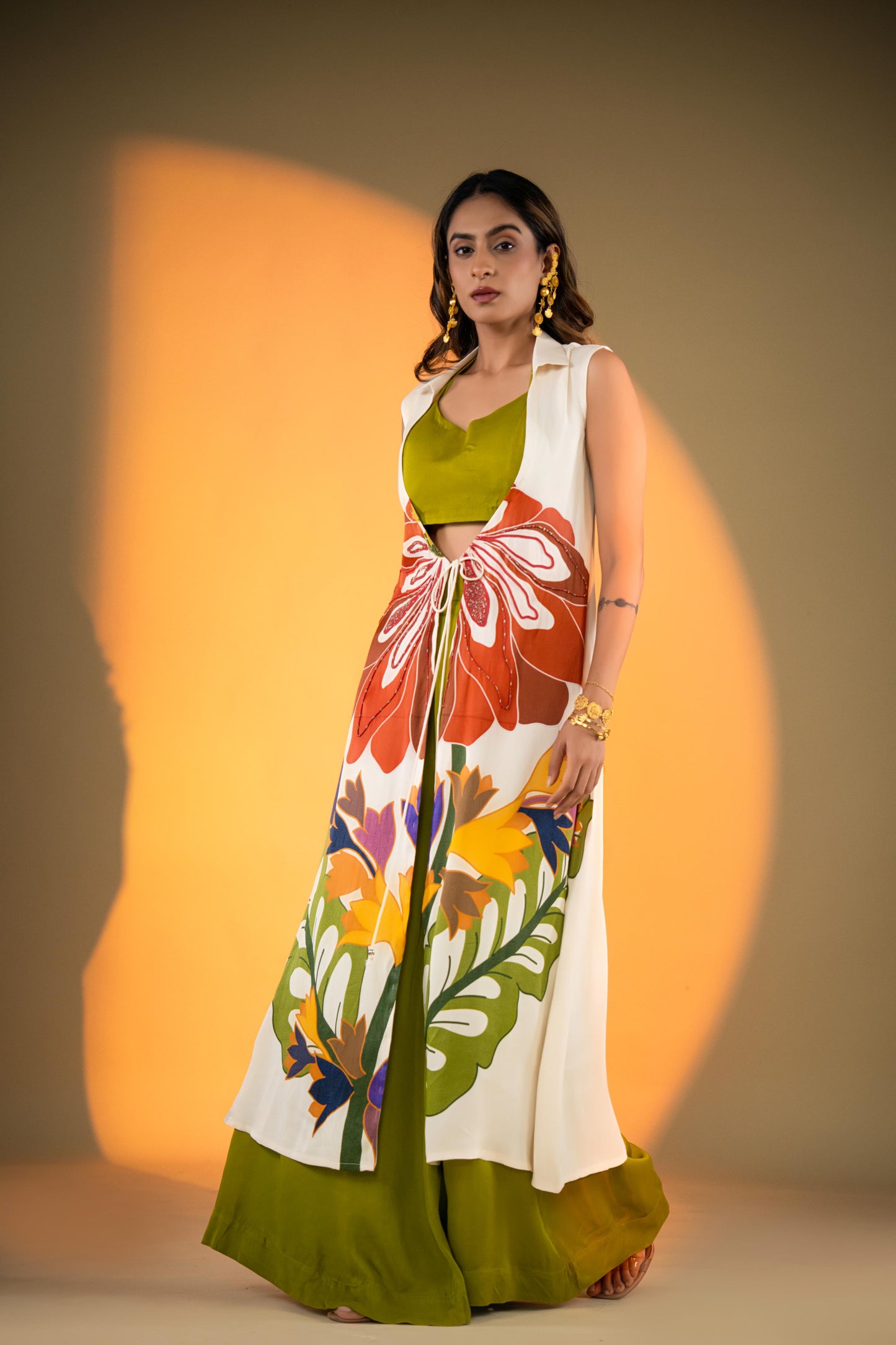OFF-WHITE KURTA SET