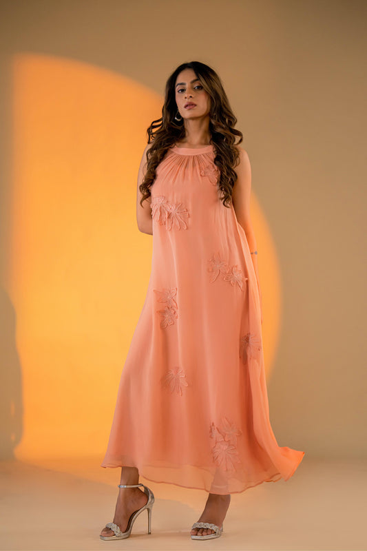 PEACH DRESS