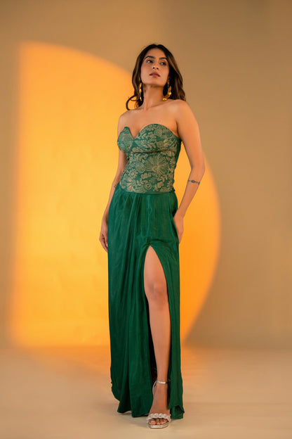 EVERGREEN SKIRT SET
