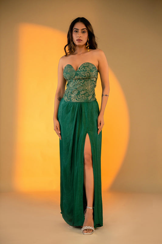 EVERGREEN SKIRT SET