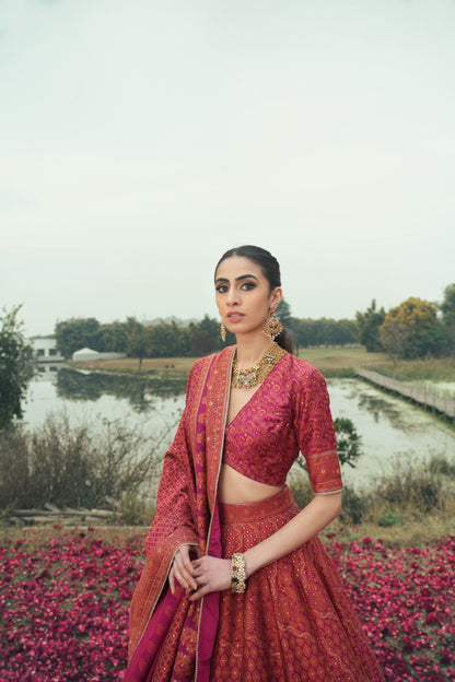 THE QALB LEHENGA