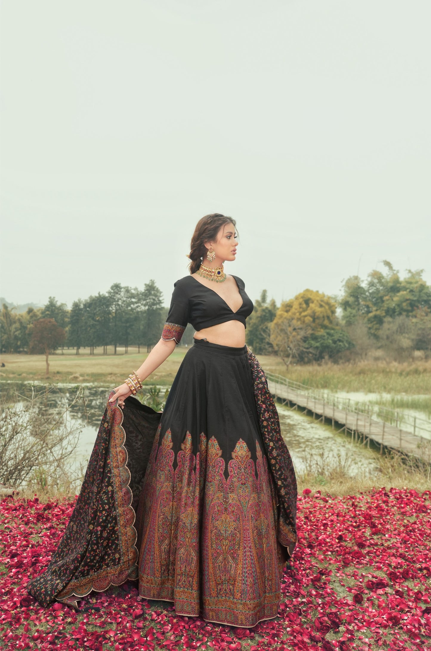 THE ULFAT LEHENGA