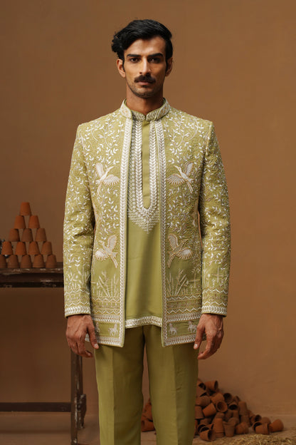 FARUKH MEHENDI JODHPURI SET