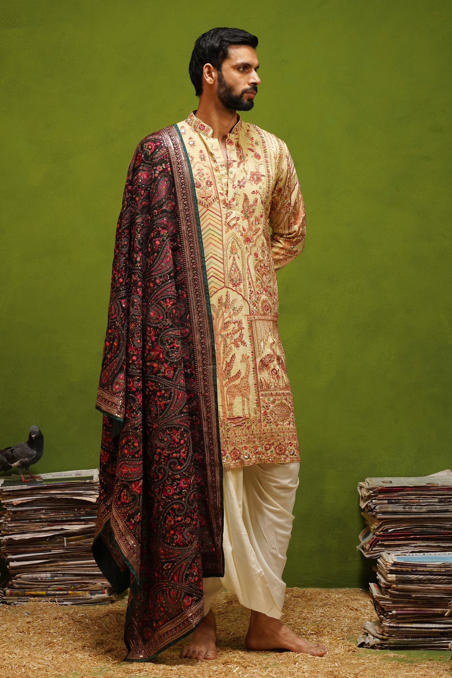 MEHER MEHNDI DHOTI KURTA SET